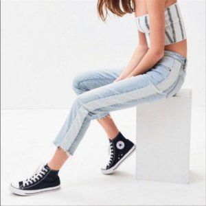 Pacsun Jason blue side stripe mom jeans 23in waist